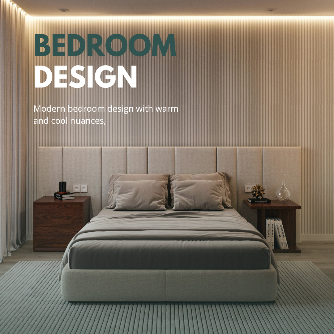 Green and White Elegant Bedroom Design Instagram Post