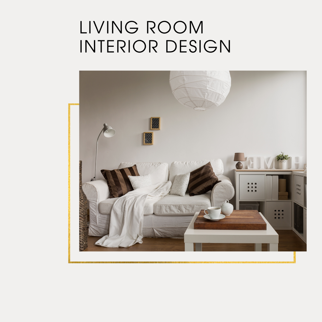 Instagram post living room interior design